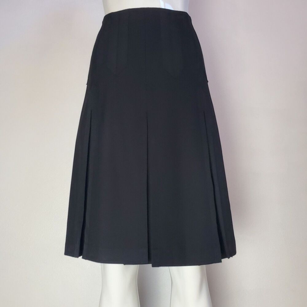 Vintage Y2K The Limited Black Pleated Skirt